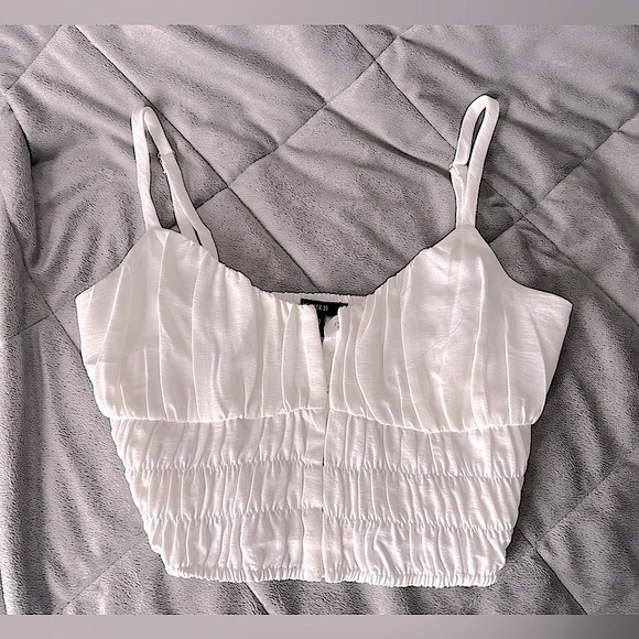 Forever 21 Crop Top- Hook and Eye closure - Picture 2 of 8